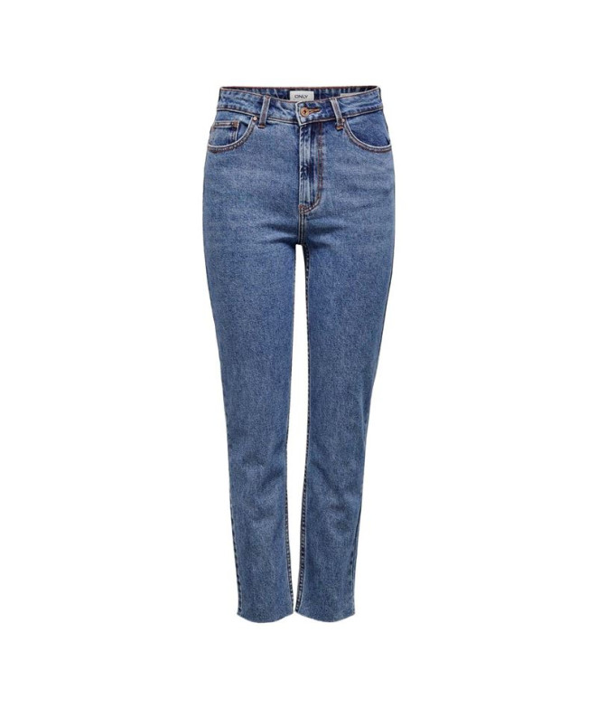 Vaqueros Only emily HW Jeans Straight Dark Blue...
