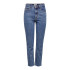Vaqueros Only emily HW Jeans Straight Dark Blue Denim Mujer