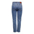 Vaqueros Only emily HW Jeans Straight Dark Blue Denim Mujer