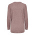 Sudadera Only Onllesly Open Cardigan Rosa Brown Mujer