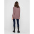 Sudadera Only Onllesly Open Cardigan Rosa Brown Mujer