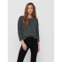 Camiseta Only alba 3/4 Dark Gris Mujer