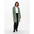 Sudadera Only jade Cardigan Granite Verde Mujer