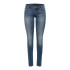 Vaqueros Only coral Superlow Jeans Skinny Dark Blue Denim Mujer
