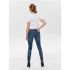 Vaqueros Only coral Superlow Jeans Skinny Dark Blue Denim Mujer
