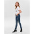 Vaqueros Only coral Superlow Jeans Skinny Dark Blue Denim Mujer