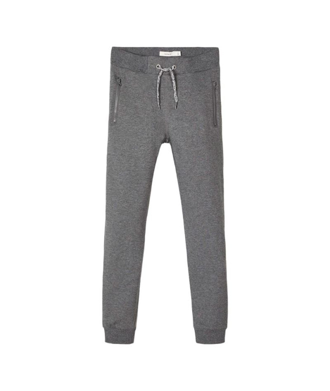 Pantalones name it honk Dark Grey Melange Niño
