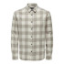 Camisa Only & Sons gudmund Checked Hombre Antique White