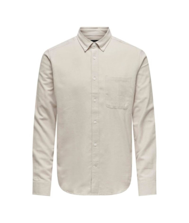 Camisa Only & Sons gudmund Slim 1-Pkt Solid...