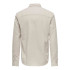 Camisa Only & Sons gudmund Slim 1-Pkt Solid Silver Lining Hombre