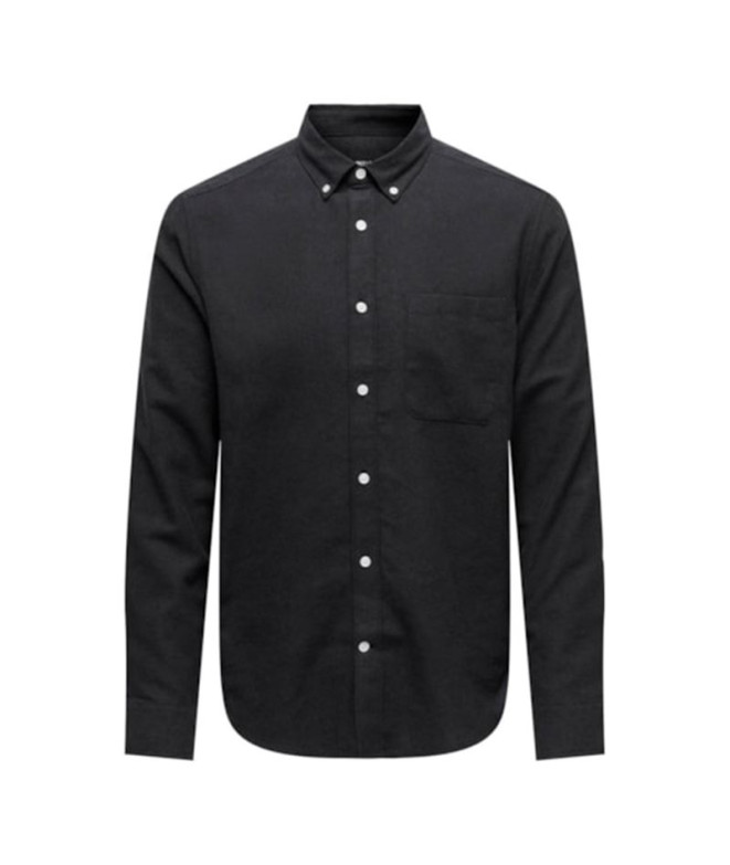 Camisa Only & Sons gudmund Slim 1-Pkt Solid...