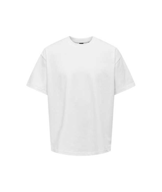 Camiseta Only & Sons millenium Ovz Bright White...