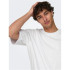 Camiseta Only & Sons millenium Ovz Bright White Hombre