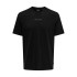 Camiseta Only & Sons levi Life Reg Text Black Hombre