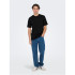 Camiseta Only & Sons levi Life Reg Text Black Hombre