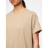 Camiseta Pieces ria Solid Silver Mink Mujer