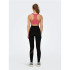 Sujetador deportivo Only daisy-2 Seam Mineral Red Mujer