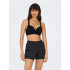 Sujetador deportivo Only Onpmartine-2 Seam Black Mujer