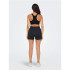 Sujetador deportivo Only Onpmartine-2 Seam Black Mujer