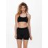 Sujetador deportivo Only Onplea-2 Seam Black Mujer