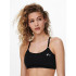Sujetador deportivo Only Onplea-2 Seam Black Mujer