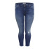 Vaqueros Only Curvy Carwilly Reg Skinny Ank Jeans Medium Blue Denim Mujer