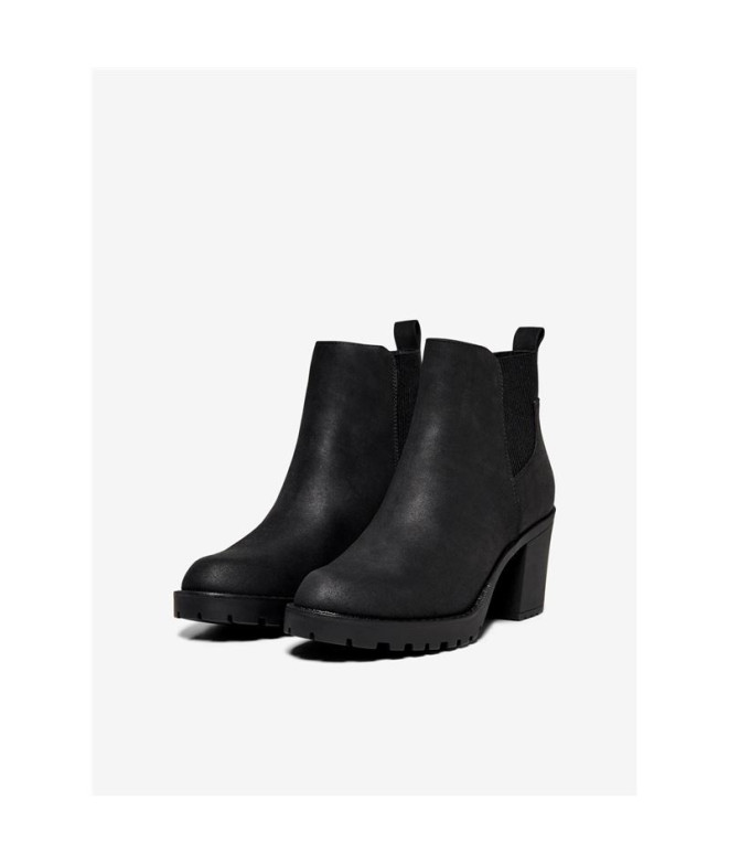 Botines Only barbara Heeled Black Mujer