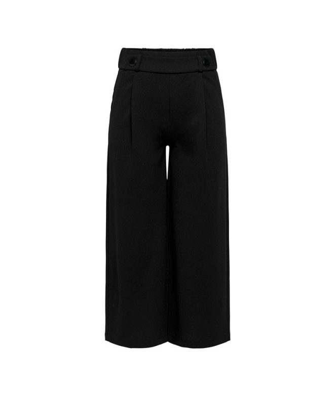 Pantalón Only Anchos New Ancle Black Mujer
