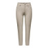 Pantalón Only emily St Ank Faux Leather Silver Lining Mujer