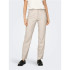 Pantalón Only emily St Ank Faux Leather Silver Lining Mujer