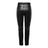 Pantalón Only emily St Ank Faux Leather Black Mujer