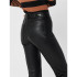 Pantalón Only emily St Ank Faux Leather Black Mujer