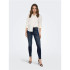 Pantalón Only blush MidAnkRea409 Blue Black Denim Mujer