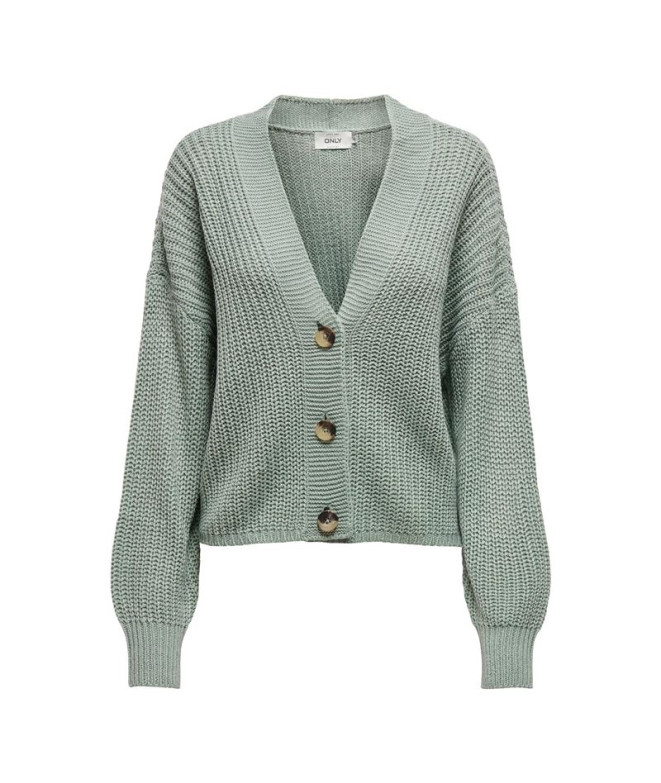 Chaqueta Only carol Nice Cardigan Chinois Green...