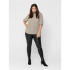 Mallas Only Carrool Coated Black Mujer