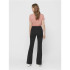 Pantalón Only Onlfever Stretch Flaired Black Mujer