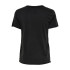Camiseta Only lucy Reg S/S Black Mujer