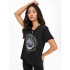 Camiseta Only lucy Reg S/S Black Mujer