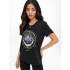 Camiseta Only lucy Reg S/S Black Mujer