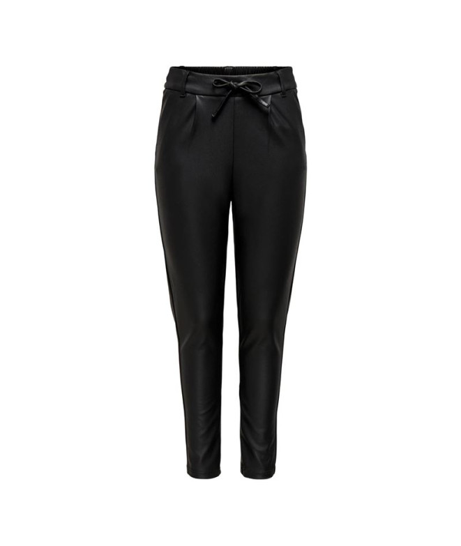 Pantalón Only poptrash Life Easy Coated Black...