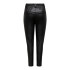 Pantalón Only poptrash Life Easy Coated Black Mujer