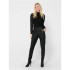 Pantalón Only poptrash Life Easy Coated Black Mujer