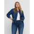 Chaqueta Vaquera Only Curvy Mbd Medium Blue Denim Mujer