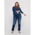 Chaqueta Vaquera Only Curvy Mbd Medium Blue Denim Mujer