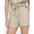 Pantalones Only Lino Mw Linen Oatmeal Mujer