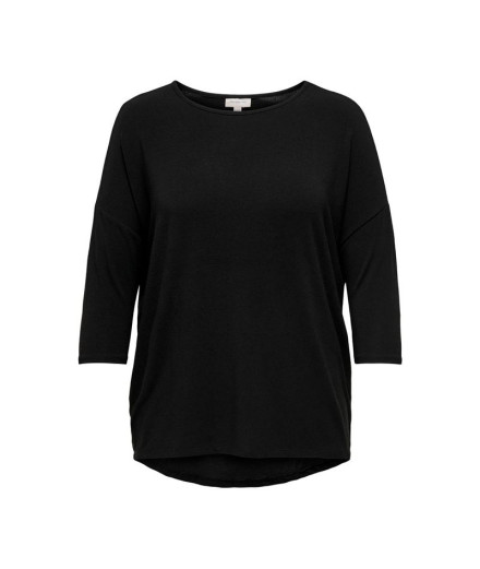 Camiseta Only Carlamour 3/4 Black Mujer