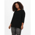 Camiseta Only Carlamour 3/4 Black Mujer