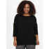 Camiseta Only Carlamour 3/4 Black Mujer