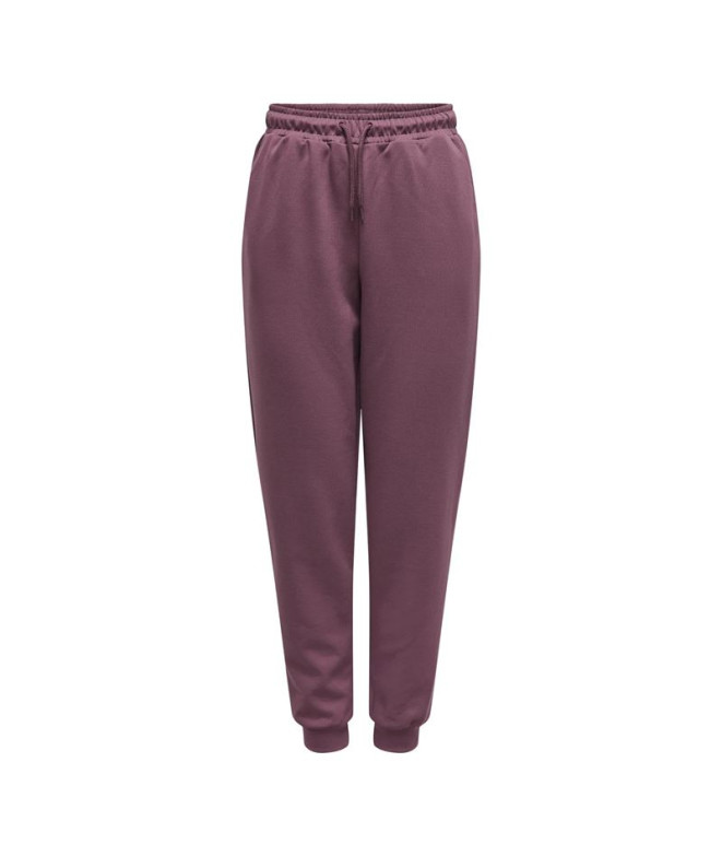 Pantalón Only Onplounge Hw Eggplant Mujer