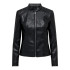 Chaqueta Only Polipiel Faux Leather Black Mujer